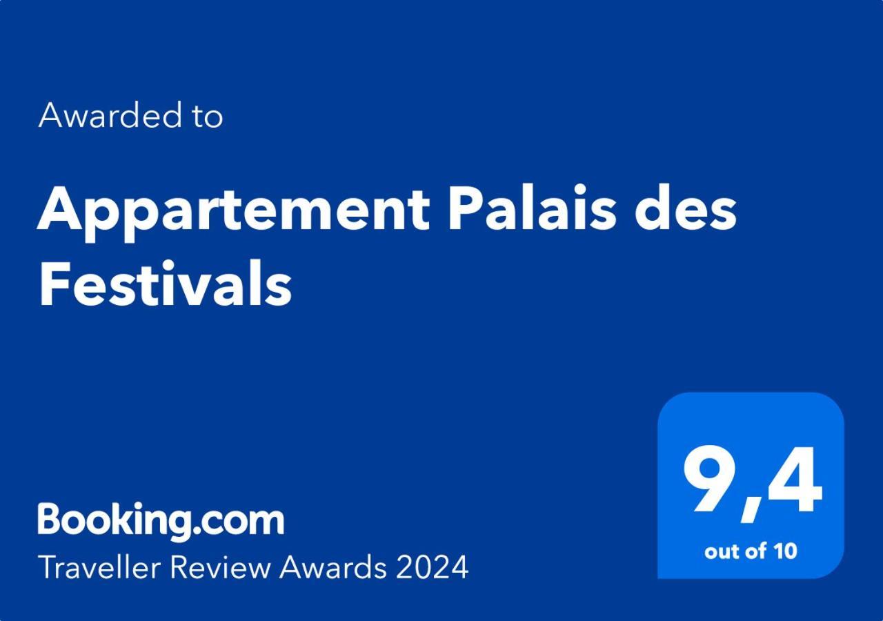 Appartement Palais Des Festivals Cannes Eksteriør billede